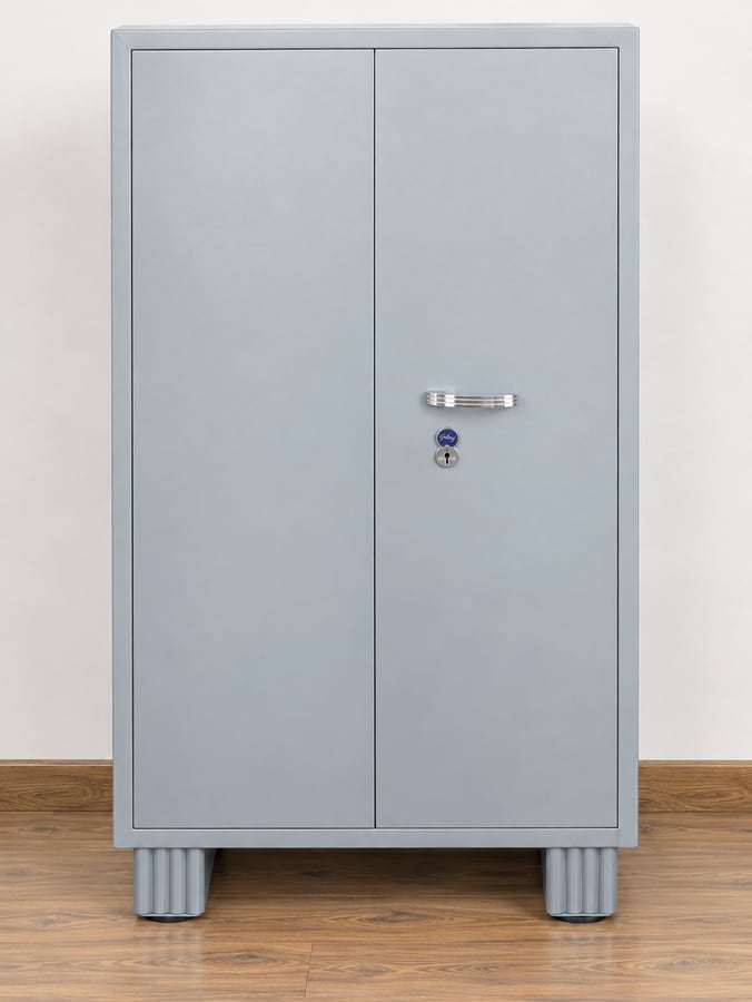 Steel cupboard 2 door - Nelco Industries, Thodupuzha