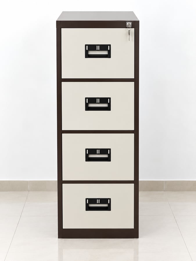 Filing cabinet 4 drawer cream - Nelco Industries, Thodupuzha
