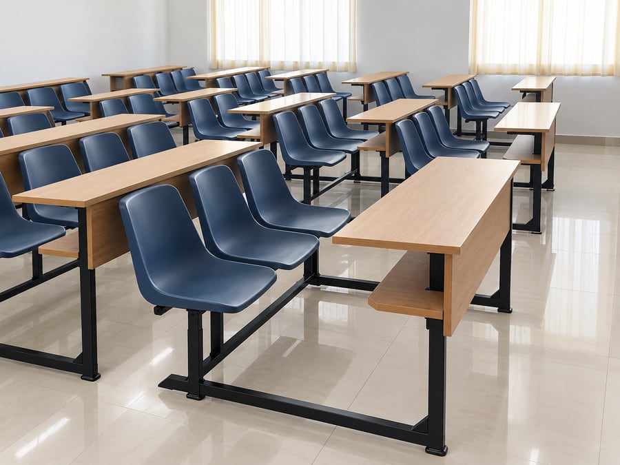 Lecture hall seating - Nelco Industries, Thodupuzha