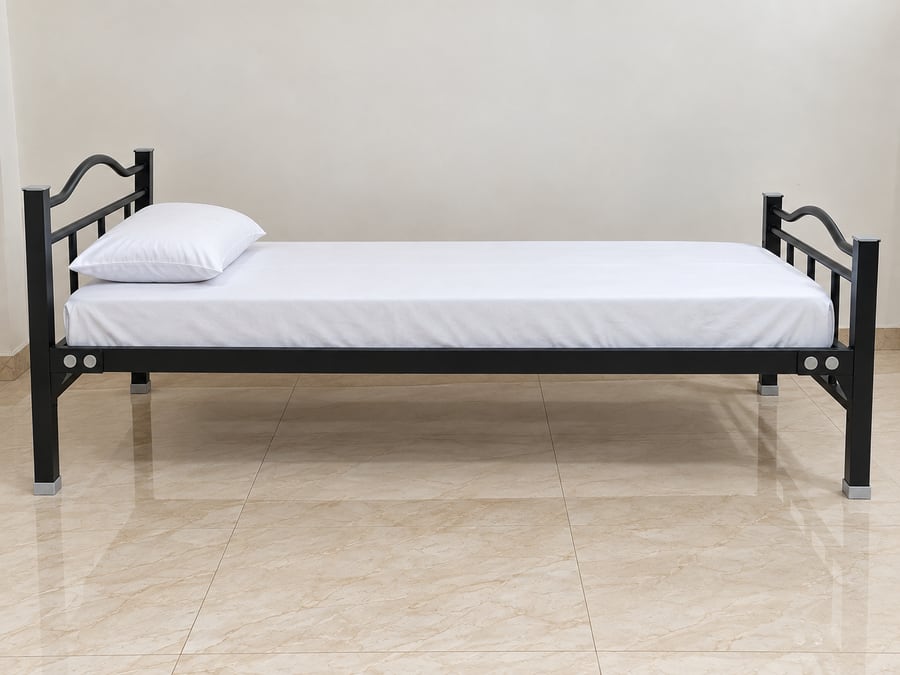Single cot side view - Nelco Industries, Thodupuzha