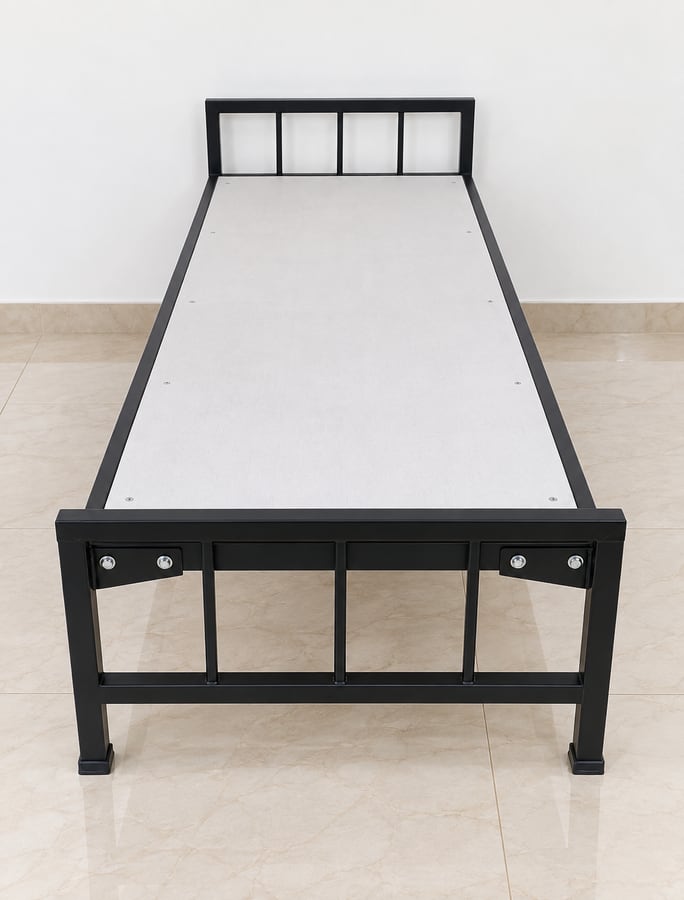 Cot frame with headboard - Nelco Industries, Thodupuzha
