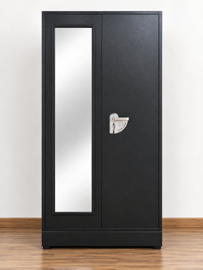 Steel almirah single door - Nelco Industries, Thodupuzha